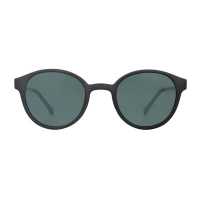Unisex apaļas vintage metāla plastmasas saulesbrilles